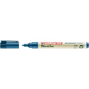 Edding e-25 EcoLine 4-25003 Permanent marker Blauw Watervast: Ja