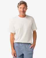 HEMA Heren T-shirt Relaxed Fit Gebroken Wit (gebroken wit)