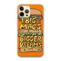 Big Macs Bigger Dreams: iPhone 13 Pro Max Transparant Hoesje