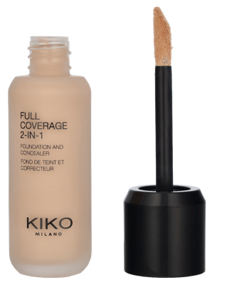 Kiko Milano Full Coverage 2 In 1 Foundation & Concealer 25 ml