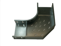 Bochtstuk 90gr 150mm gegalvaniseerd voor metalen kabelgoot 150mm
