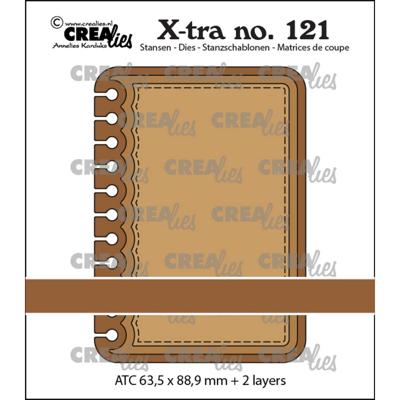 Crealies • xtra stans atc notebook vertikaal