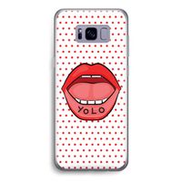 Yolo Denise: Samsung Galaxy S8 Transparant Hoesje Yolo Denise: Samsung Galaxy S8 Transparant Hoesje