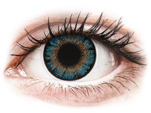 ColourVue One Day TruBlends Blue - met sterkte (10 lenzen)
