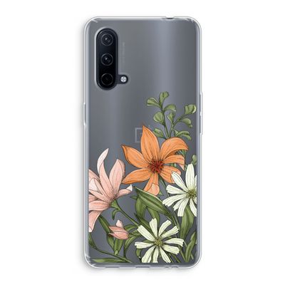 Floral bouquet: OnePlus Nord CE 5G Transparant Hoesje