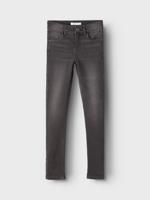 Name it winter jeans broek meisjes - donker grijs - skinny fit - NkfPolly