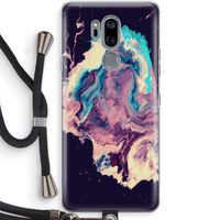 Cosmic Silence: LG G7 Thinq Transparant Hoesje met koord