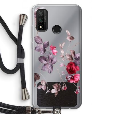 Mooie bloemen: Huawei P Smart (2020) Transparant Hoesje met koord