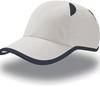 Atlantis AT630 Gym Cap - White/Navy - One Size