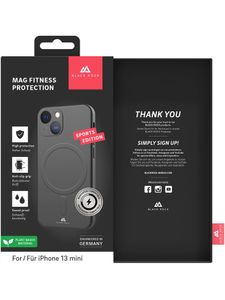 Black Rock Mag Fitness Protection Cover Apple iPhone 13 Mini Zwart MagSafe compatible