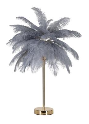 TAFELLAMP PALM GRIJS CM Ø 55X60