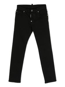 DSQUARED2 KIDS jean à coupe droite - Noir