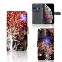 Apple iPhone 11 | Wallet Case | met Pasjes | Vuurwerk