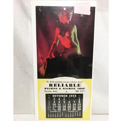 Pin Up Kalender 1955 Earl Moran Exquisite