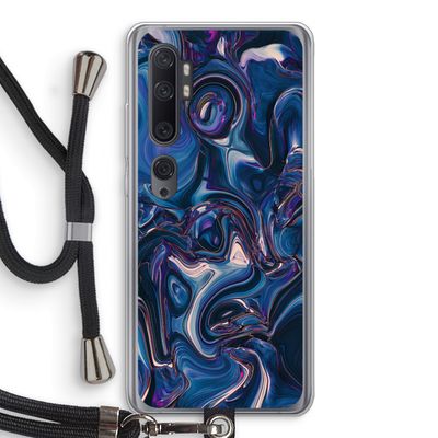 Mirrored Mirage: Xiaomi Mi Note 10 Transparant Hoesje met koord