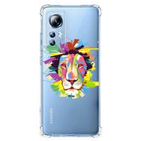 Xiaomi 12 Lite Stevig | Bumper Hoesje | Lion Color