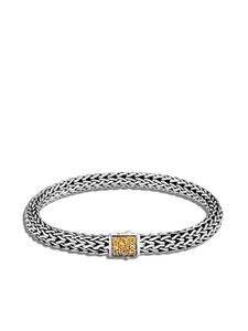 John Hardy petit bracelet Classic Chain en argent à design réversible