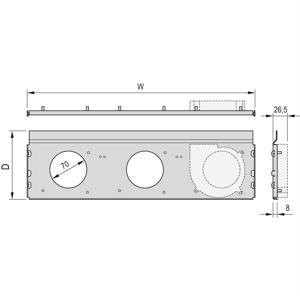 nVent SCHROFF 24572405 Radiaalventilatormodule 1 stuk(s)