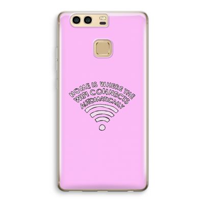 Home Is Where The Wifi Is: Huawei P9 Transparant Hoesje