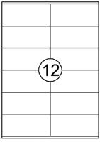 Etiket Quantore 105x48mm 1200 stuks