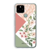 Sweet heaven geometrics: Google Pixel 5 Transparant Hoesje