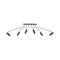 Lyora Zwarte plafondlampEye Super flexibel - 6505