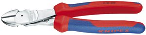 Knipex Kracht-zijsnijtang verchroomd met meer-componentengrepen 200 mm - 7405200