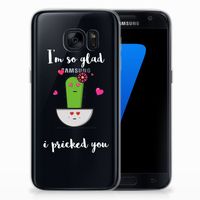 Samsung Galaxy S7 Telefoonhoesje met Naam Cactus Glad