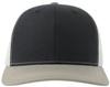 Atlantis AT683 Sonic-S Cap - Navy/Grey-Melange/White - One Size