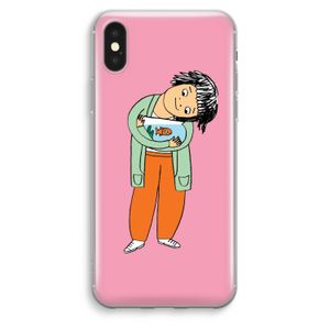 Visknuffel: iPhone XS Max Transparant Hoesje
