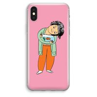 Visknuffel: iPhone XS Max Transparant Hoesje
