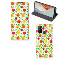 OnePlus Nord N100 Flip Style Cover Fruits - thumbnail