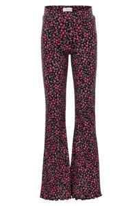 LOOXS Little Meisjes flair broek crinkel - Mini bloemen