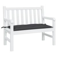 VidaXL Tuinbankkussen 100x50x7 cm oxford stof zwart