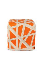 Missoni Home pouffe Nastri - Orange - thumbnail