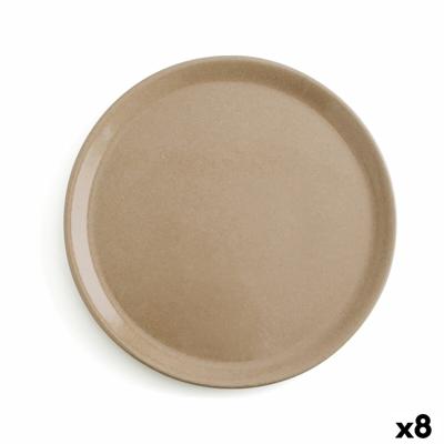 Dinerbord Anaflor Barro Anaflor Beige Aardewerk Ø 31 cm Vlees (8 Stuks)