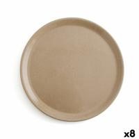 Dinerbord Anaflor Barro Anaflor Beige Aardewerk Ø 31 cm Vlees (8 Stuks)