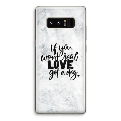Partner in crime: Samsung Galaxy Note 8 Transparant Hoesje