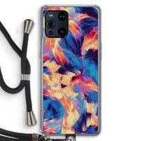 Tuesday Night: Oppo Find X3 Transparant Hoesje met koord