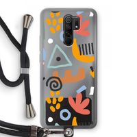 Abstract: Xiaomi Redmi 9 Transparant Hoesje met koord
