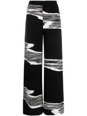 Missoni pantalon à coupe ample - Noir