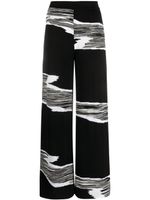 Missoni pantalon à coupe ample - Noir