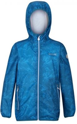 Regatta regenjas Lever junior polyester blauw