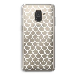 Dakpannetjes: Samsung Galaxy A8 (2018) Transparant Hoesje