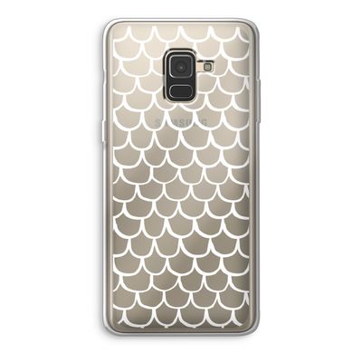 Dakpannetjes: Samsung Galaxy A8 (2018) Transparant Hoesje