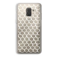 Dakpannetjes: Samsung Galaxy A8 (2018) Transparant Hoesje