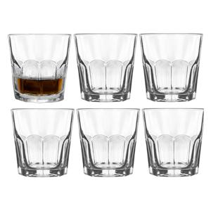 Alessandro Waterglas Casablanco - 12x - 260 ml - drinkglazen - 8,5 x 8,3 cm