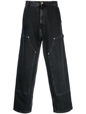 Carhartt WIP jean ample Nash à empiècements contrastants - Noir