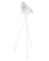 Kleine witte vloerlamp met schakelaar en E27 fitting By Rydens Captain Mini