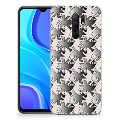 Xiaomi Redmi 9 | TPU Hoesje | Salamander Grey